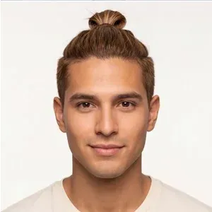 Chignon alto