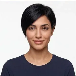 Yan Süpürülmüş Pixie